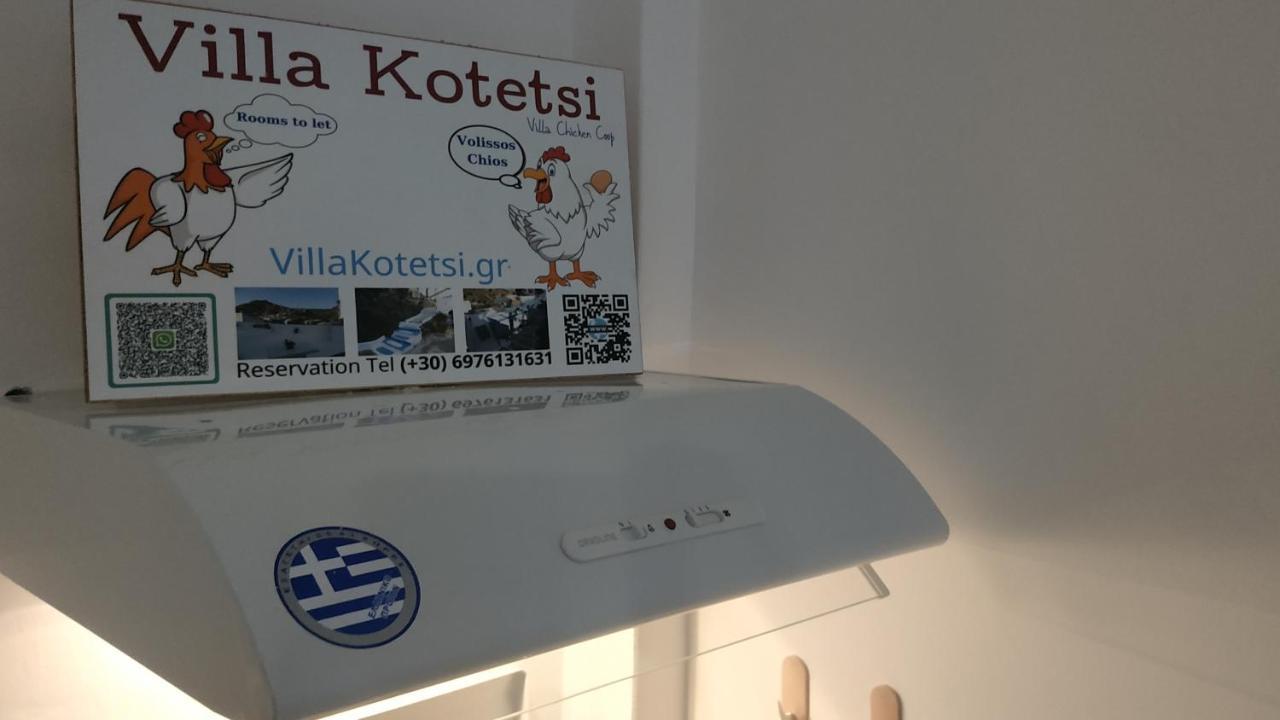 Villa Kotetsi - Rooms To Let - Volissos - Chios Zewnętrze zdjęcie